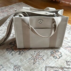 Lululemon Two-Tone Canvas Tote Mini